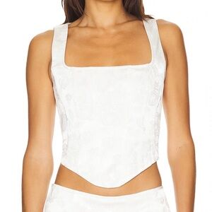 I.AM.GIA NWT Kelly Corset in White // Size Small